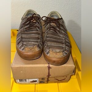 Twisted X Brown and Tan Men's Sneakers